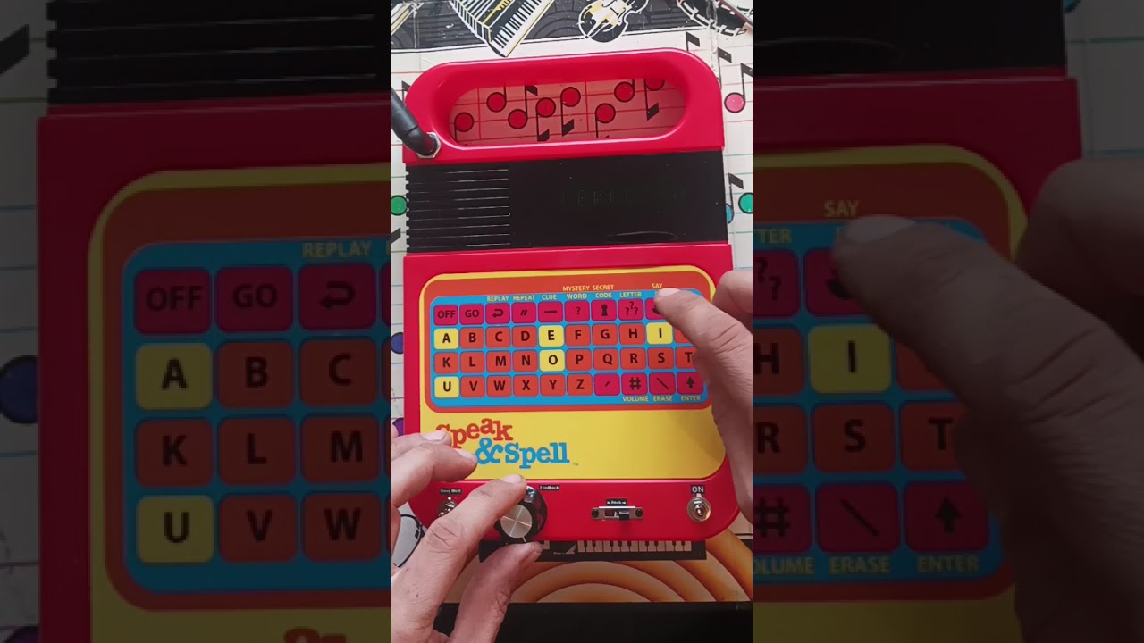 Circuit bending Speak & Spell by Psychiceyeclix #circuitbending #circuitbent #noise #speakandspell