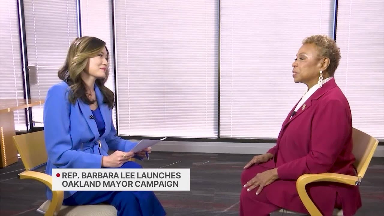 Rep. Barbara Lee sits down with KRON4 ahead of Oakland mayoral campaign