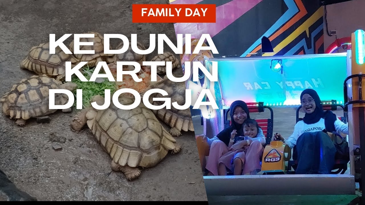 Lili ke dunia kartun apa ke kebun binatang nih??? FAMILY DAY DI IBARBO PARK!!