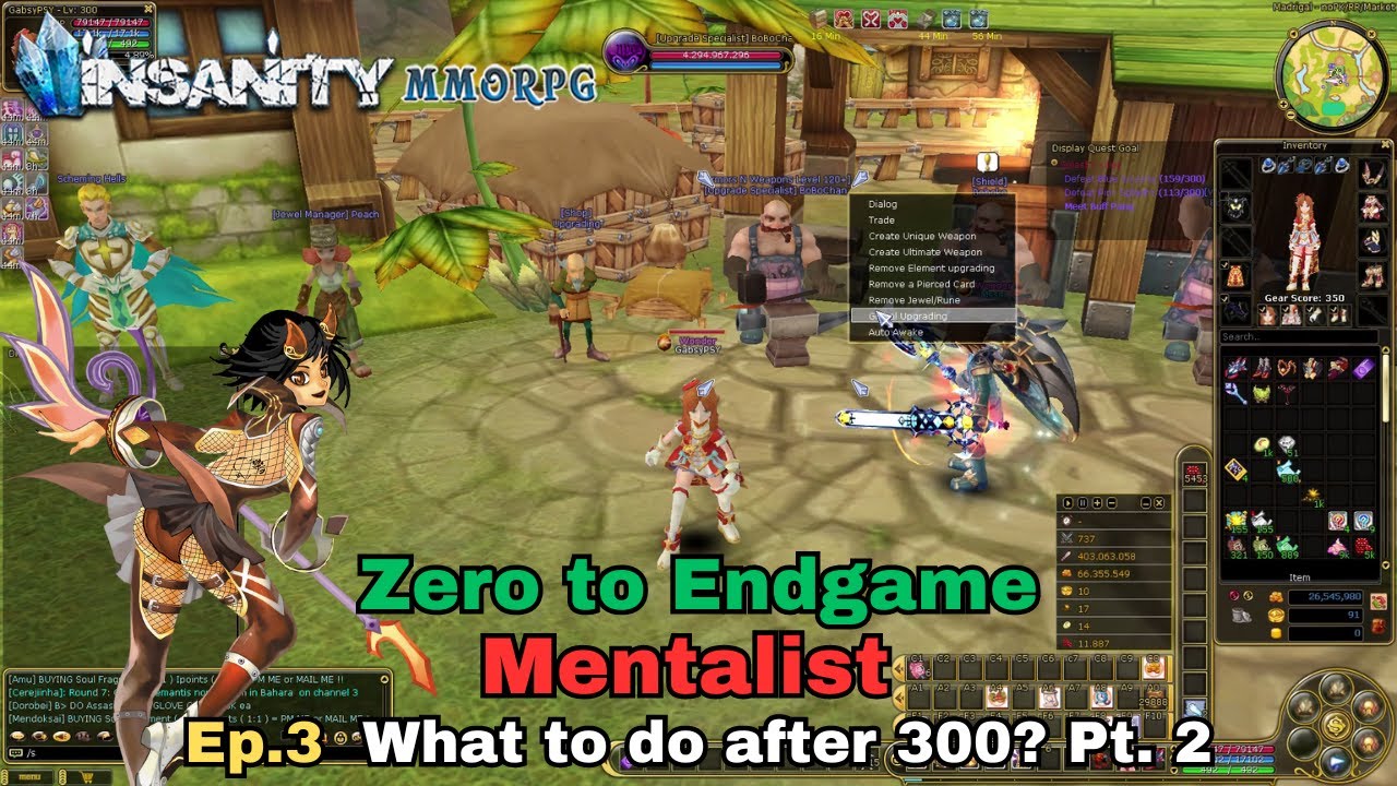 Insanity FlyFF - ZTE Mentalist Series Ep.3 - What to do after 300? Pt.2