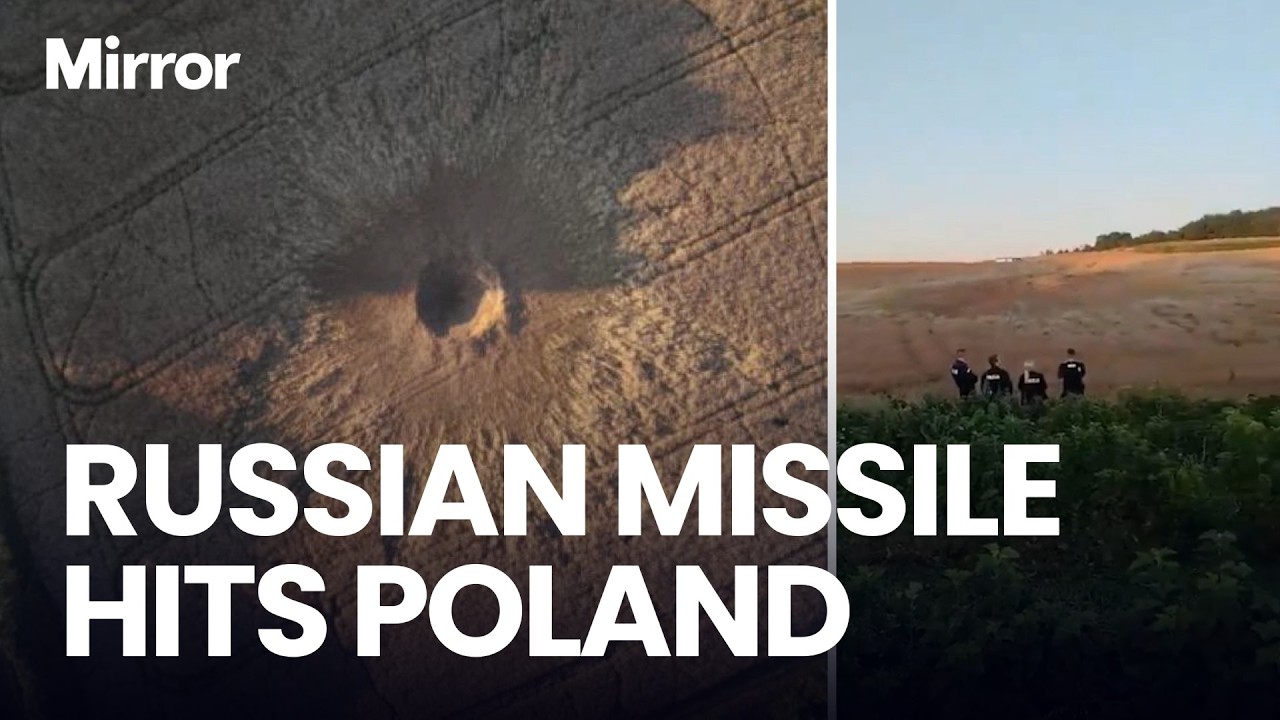 NATO scrambles FIGHTER JETS after Russia fires missile at Poland's BORDER