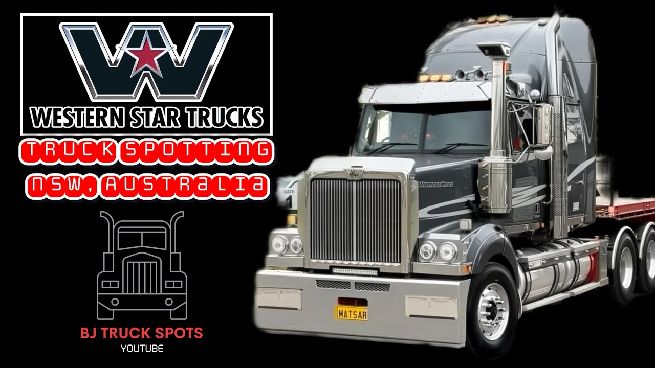 WESTERN STAR TRUCKS Truck Spotting NSW Australia #westernstartruck 