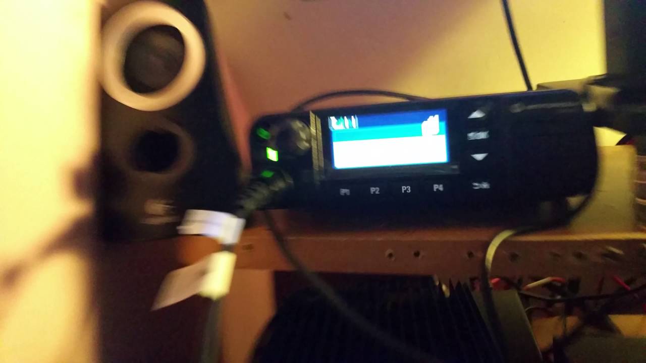Motorola dm4600 vhf 1st test ..very short test
