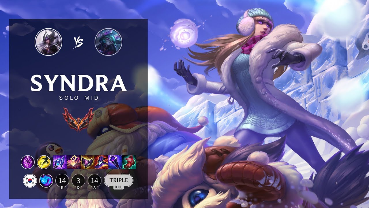 Syndra Mid vs Vex - KR Grandmaster Patch 12.13