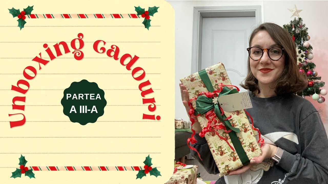 Mos Craciun a fost prea bun cu noi | Unboxing cadouri | Partea a III-a 🎁🎅🏻🎄