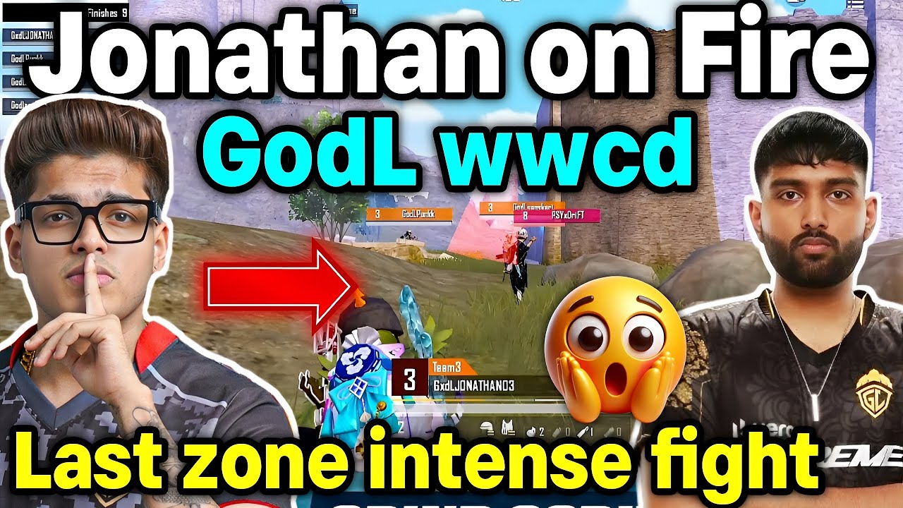 Jonathan Punkk Admino on fire 🔥 Godlike 11 kills chicken dinner 🥵