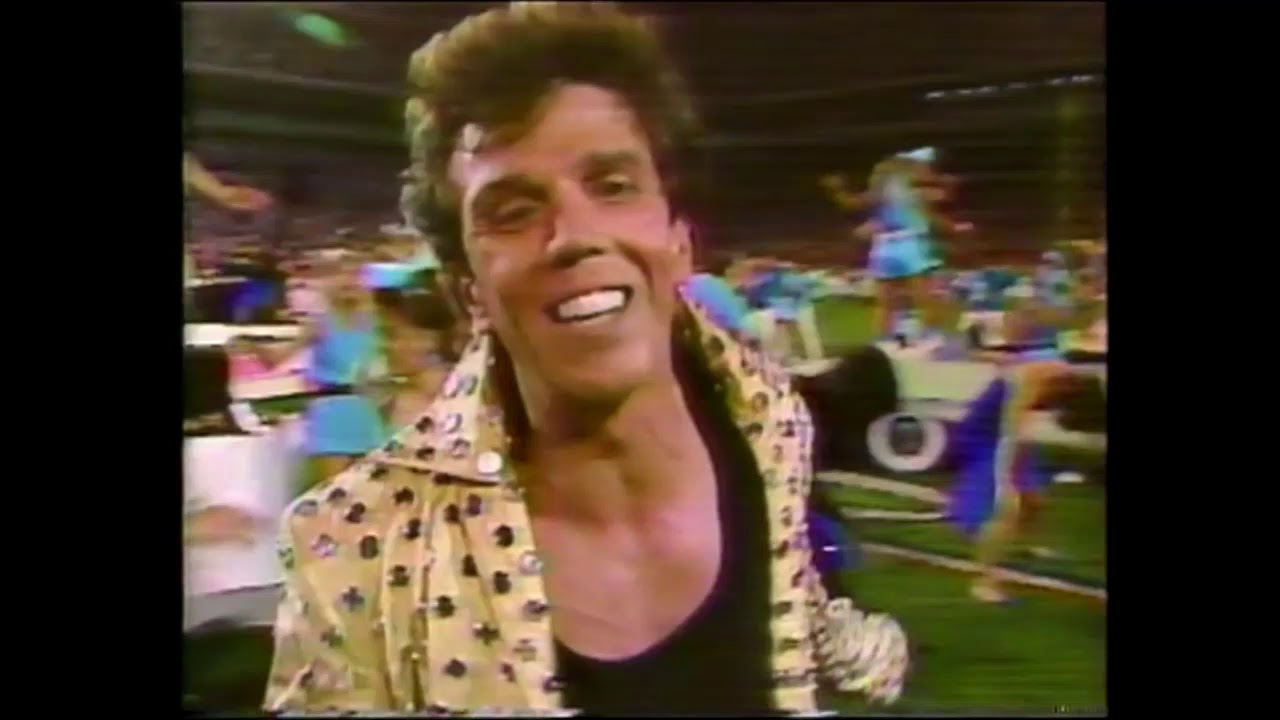 First Ever Network Broadcast in 3D. Super Bowl XXIII Halftime Show 1989
