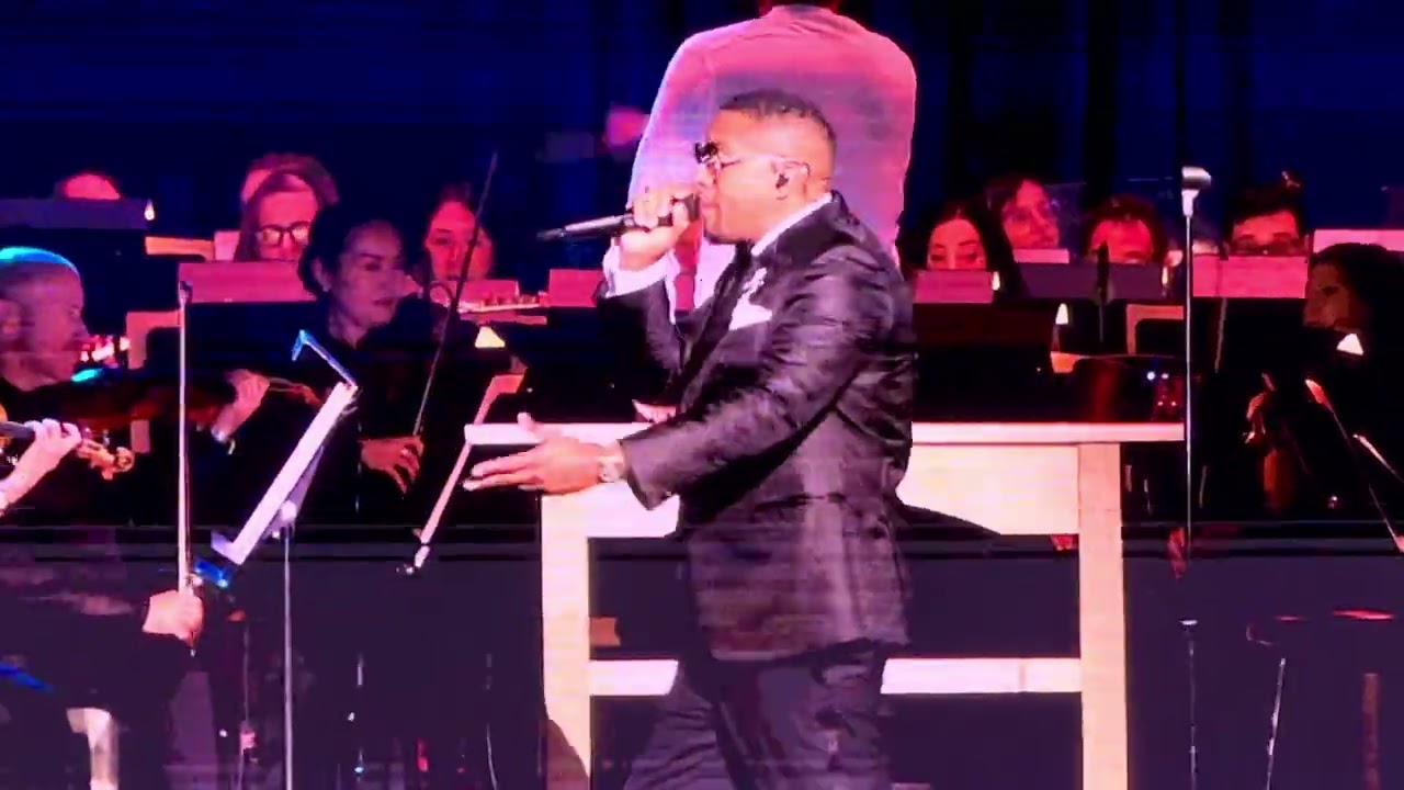 N.Y. State of Mind - Nas w/ The Boston Pops - Live at Tanglewood - Lenox, MA 2025 (Screen grab)