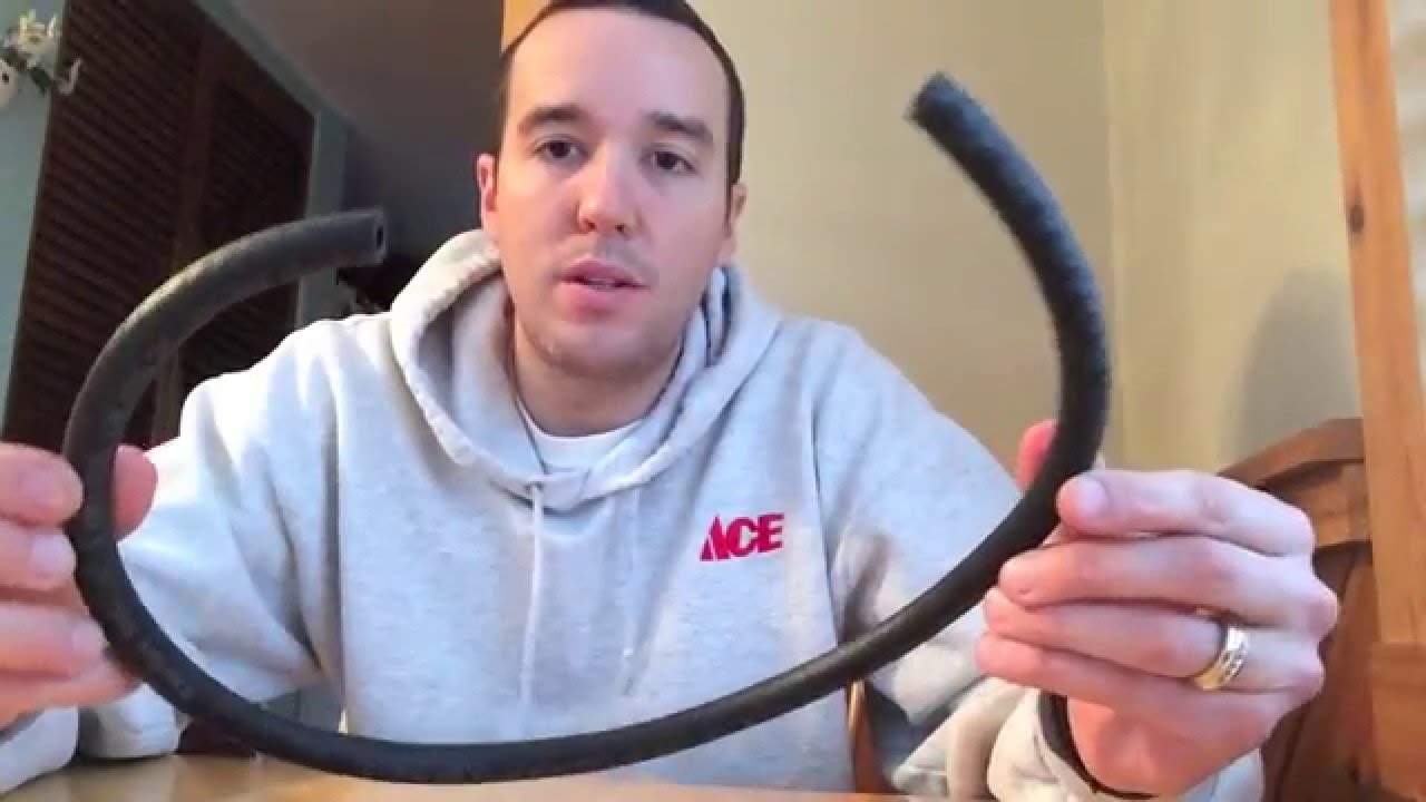 Replace Old RUSTY Fuel Lines with Rubber Lines