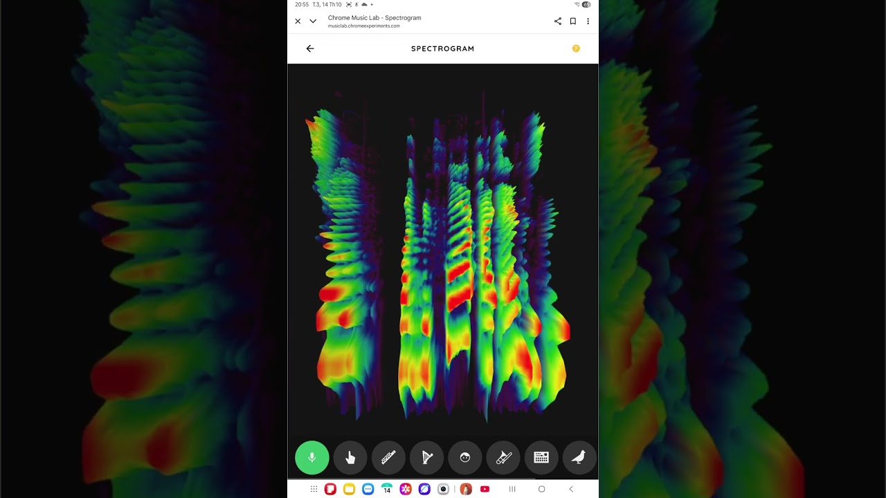 Alphabet but Spectrogram
