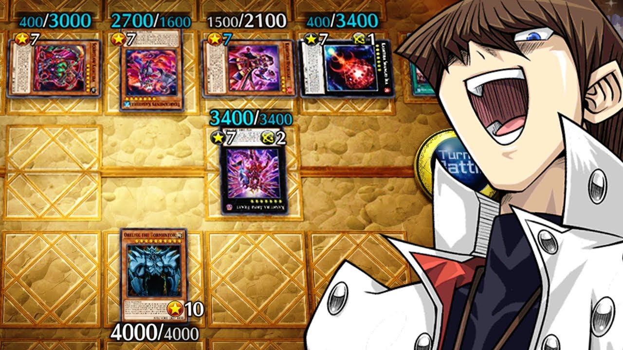 WHEN YOU CRASH A META PLAYER WITH THE POWER OF AN EGYPTIAN GOD CARD IN YUGIOH MASTER DUEL