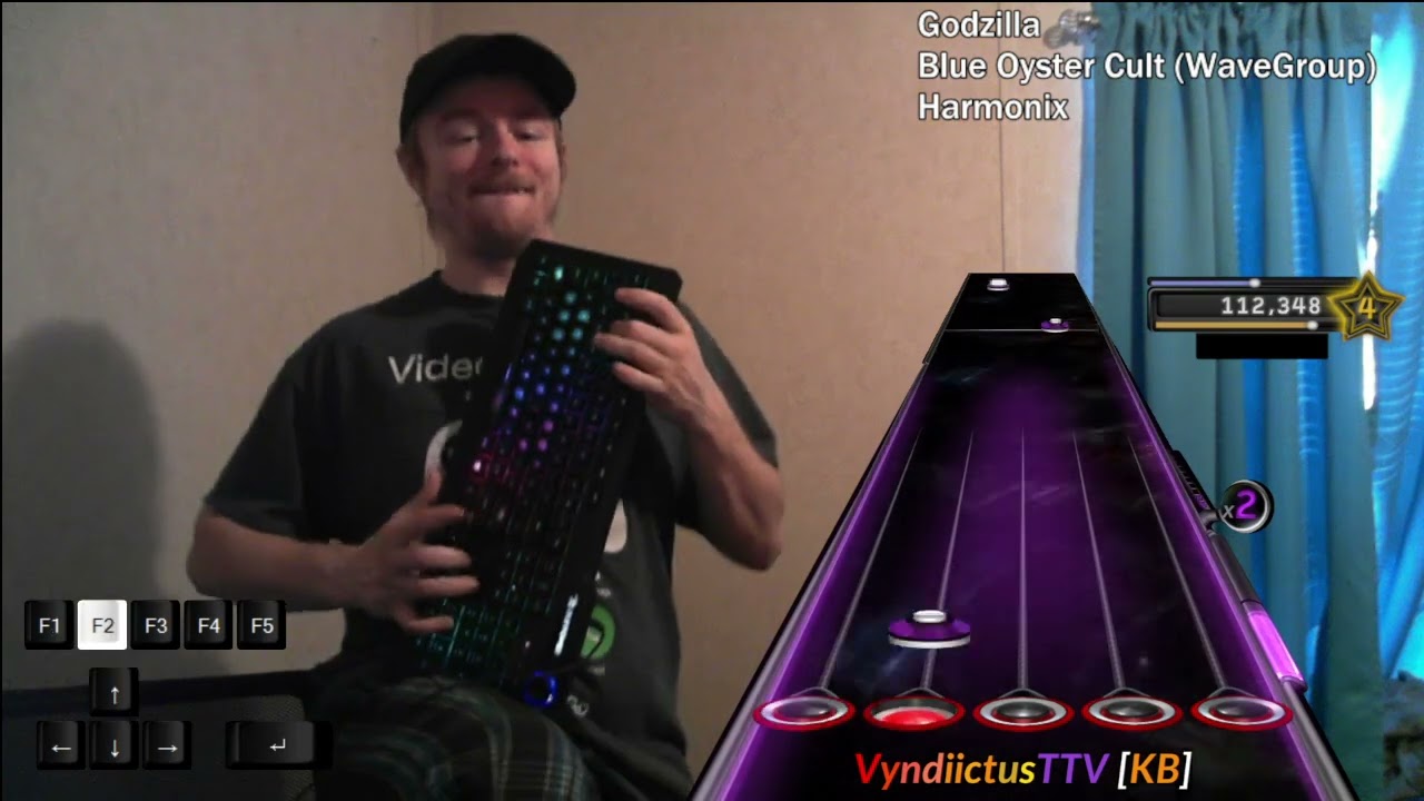Keyboard Hero: Godzilla (98%)