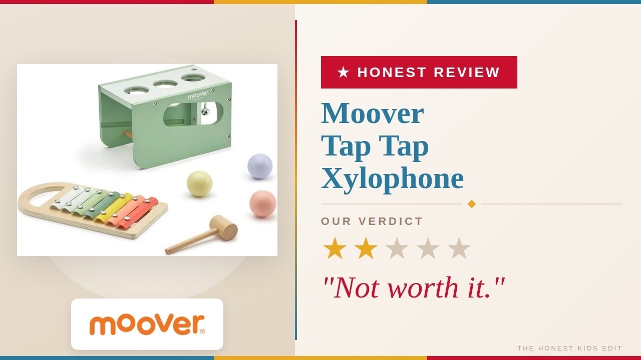 In-depth review | Moover Musical Tap-Tap Toy | Honest Toy Edit Australia  