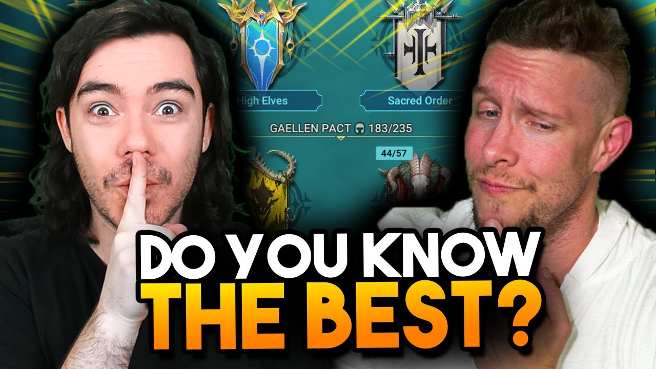 BEST CHAMPS in EVERY FACTION in 2025!?! ft.@ASH-RAID | RAID: Shadow Legends