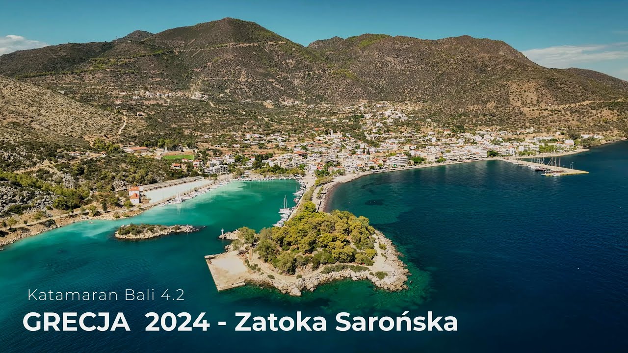 Rejs katamaranem Bali 4.2 Grecja 2024 -  Zatoka Sarońska