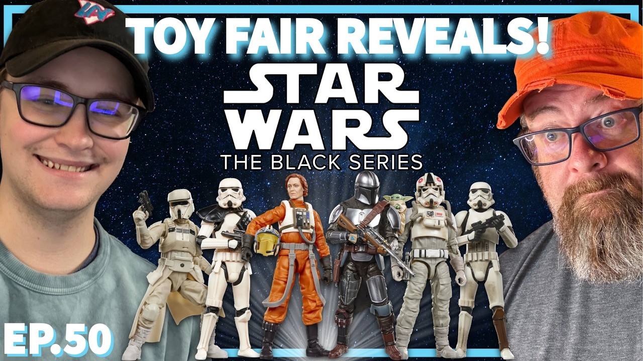На выставке Toyfair представлены фигурки из серии Black Series! Мандо и Грогу, первые издания и м...