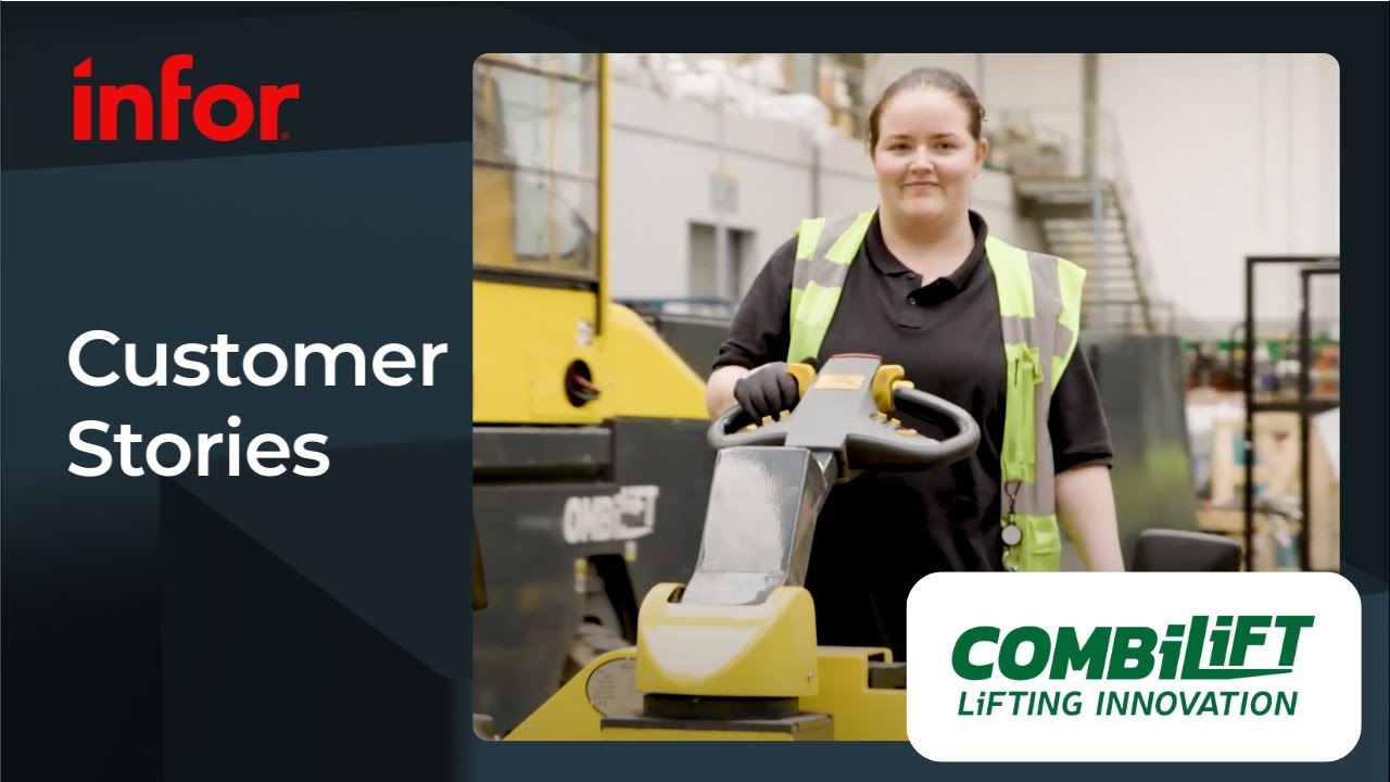 How Infor AI Improves Efficiency for Truck Servicing at Combilift