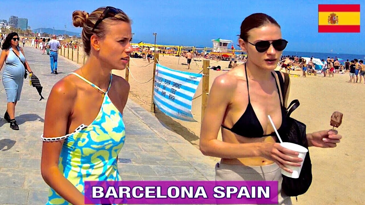 Barcelona Spain - Walking Tour - May 2022 - 4K Ultra HD
