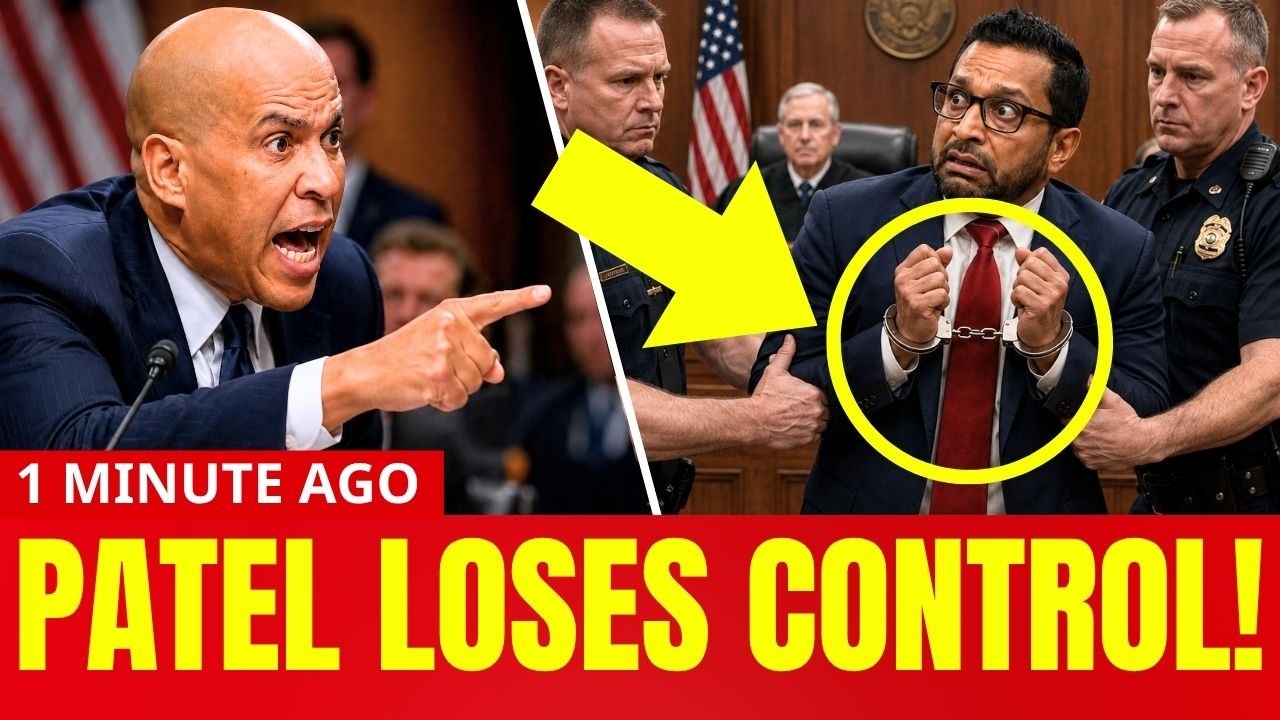 Kash Patel PANICS After Cory Booker EXPOSES Plot To Destroy FBI In Explosive Hearing