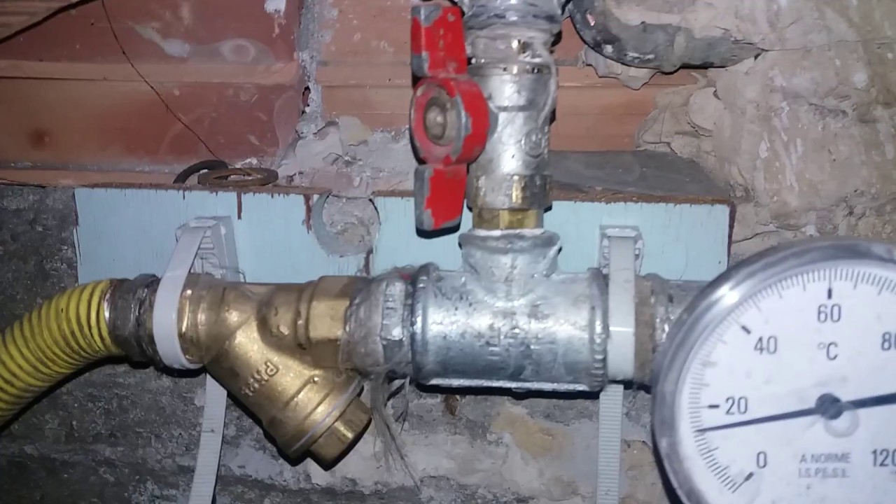 Colegamento impianto idraulico sul due termostufe