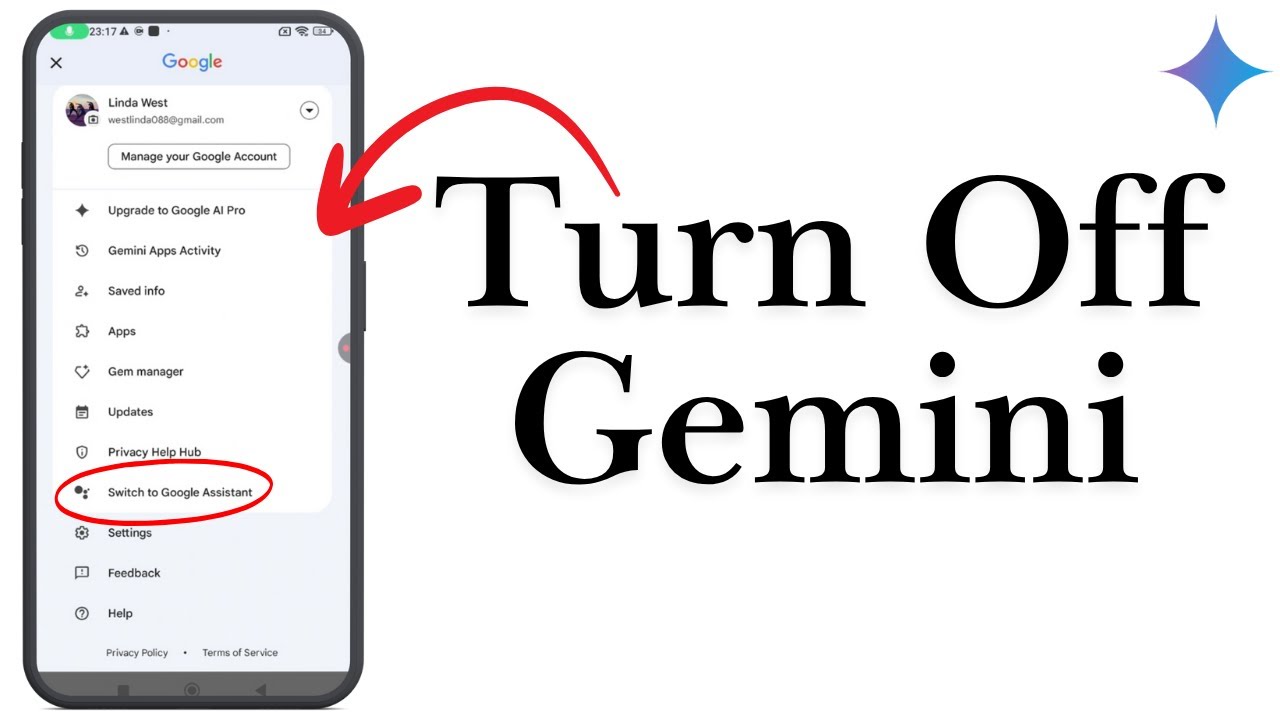 How to Turn OFF Gemini on Android Phone | Disable Google Gemini 2025