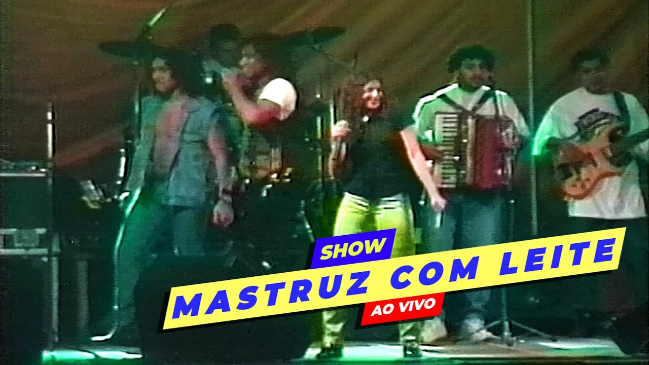 MASTRUZ COM LEITE SHOW INÉDITO e RARISSÍMO em Natal-RN 1996 PARTE 03 Continua na 04