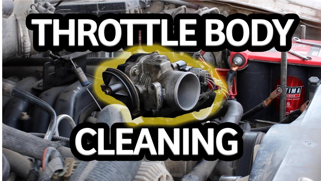 Ford Ranger Throttle body cleaning fixing idle