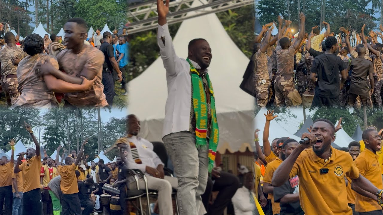 Доктор Фрэнк Амоакохене присоединился к Serious Jama на фестивале Ashanti Festival Culture Jama Day.