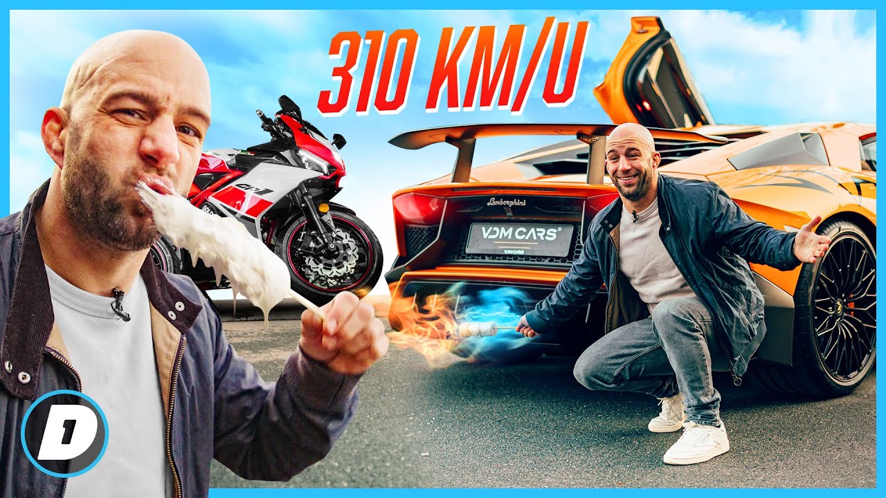 310 KM/U met AVENTADOR & MARSHMALLOWS maken met LAMBO! | Daily Driver | DAY1