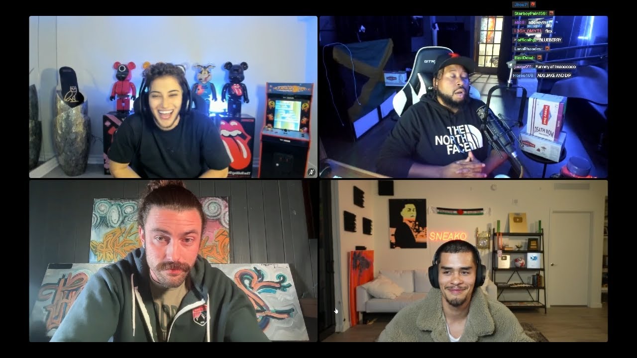 Adin Ross Talks With Akademiks & Sneako!