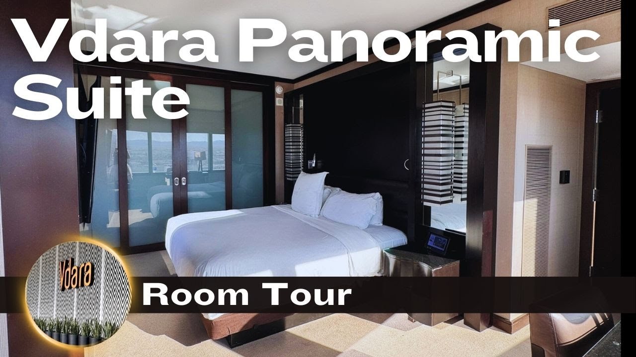 Vdara Panoramic Suite - Room Tour