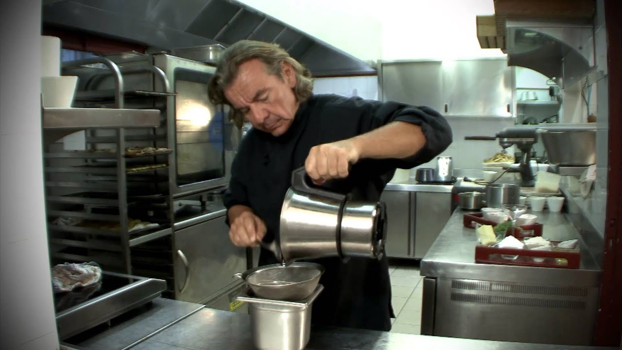 Mousse au chocolat blanc - Jean-Luc Rabanel