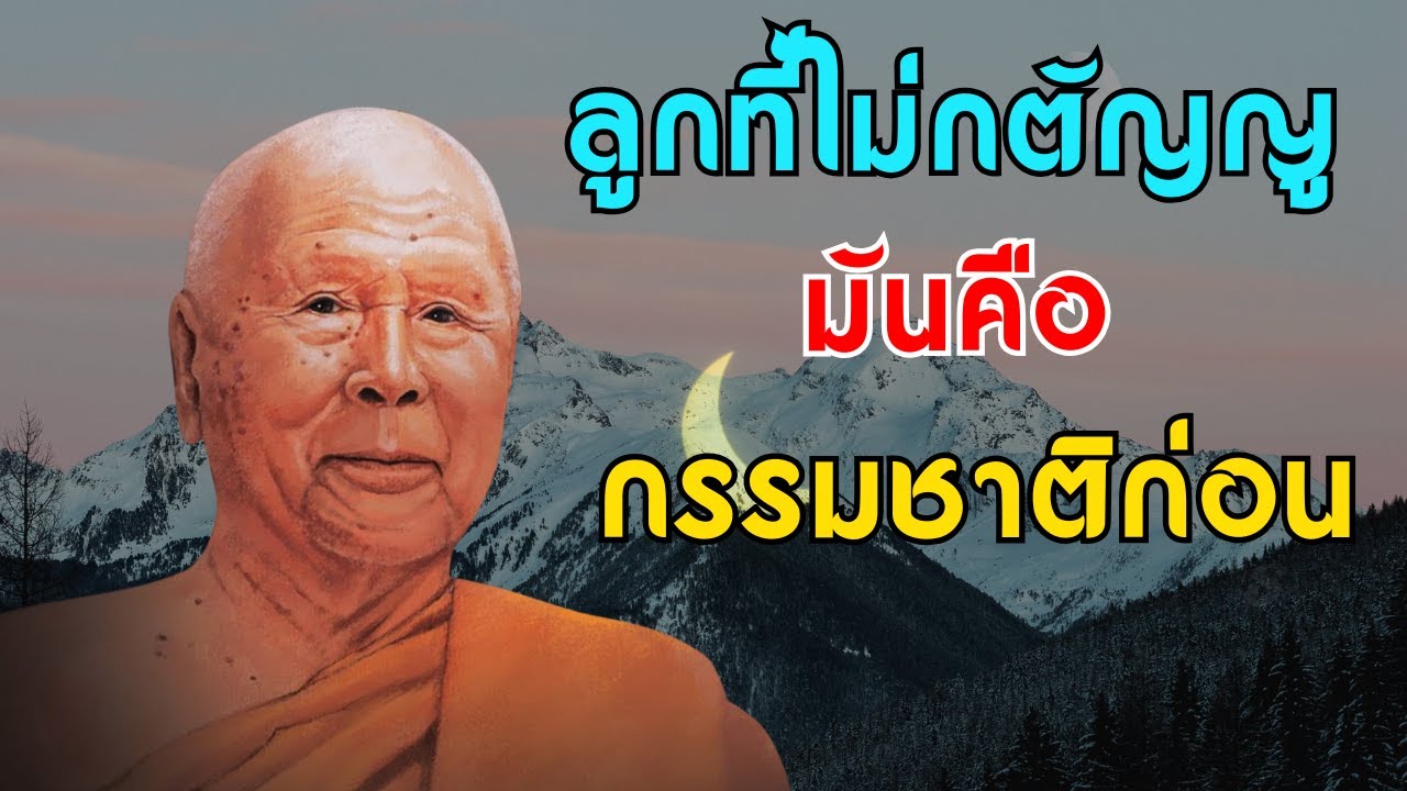 ด็กเกเร เป็นเพราะกรรมจากชาติที่แล้วหรือเปล่า (ไมมโฆษณาคน) | หลวงพอปญญา นนทภกข