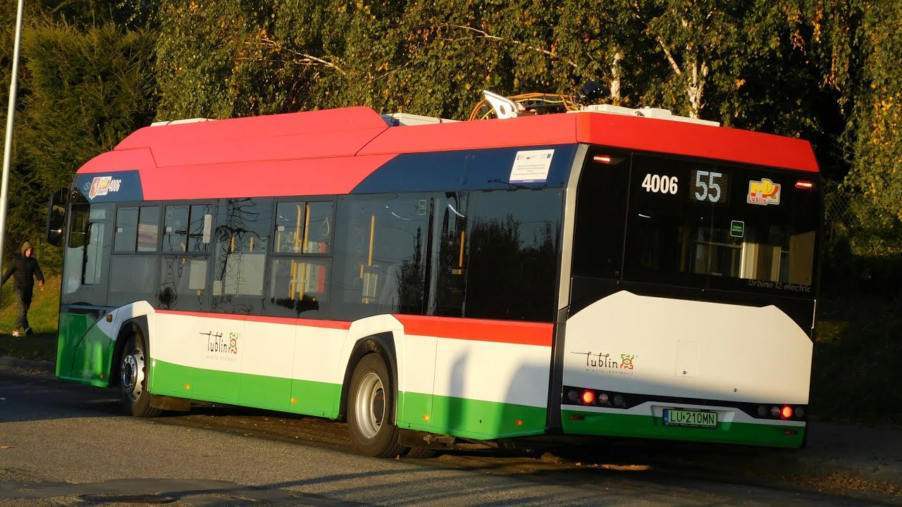 [#950] Solaris Urbino12 IV electric #4006 [🚍55] MPK Lublin