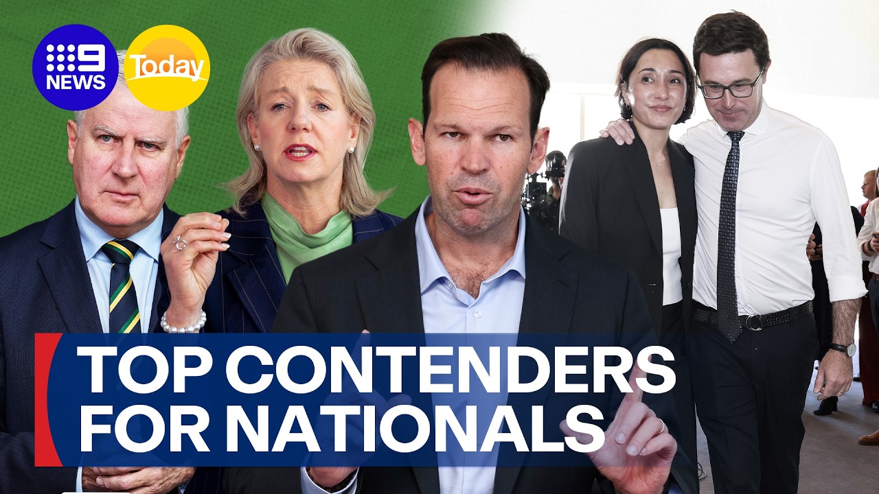 Top contenders for Nationals leadership after Littleproud’s exit | 9 News Australia