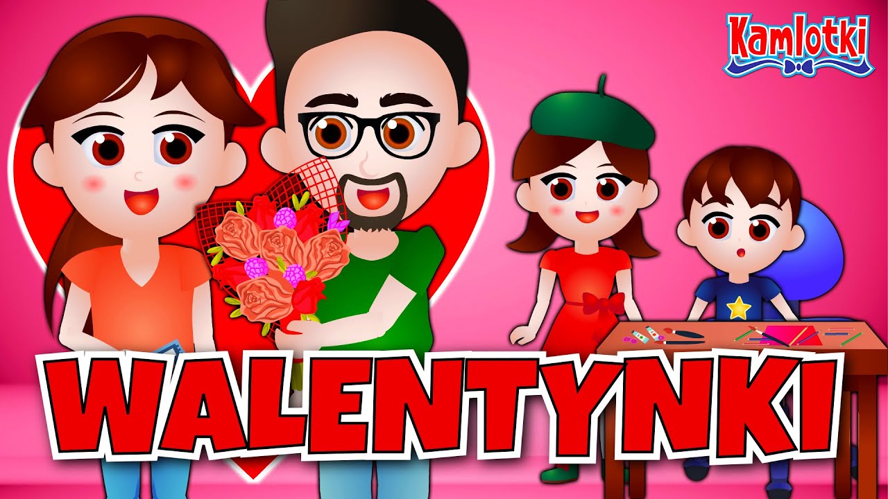 Kazio i WALENTYNKI film edukacyjny dla dzieci 💕 Święty Walenty, miłość i tradycje | Kamlotki