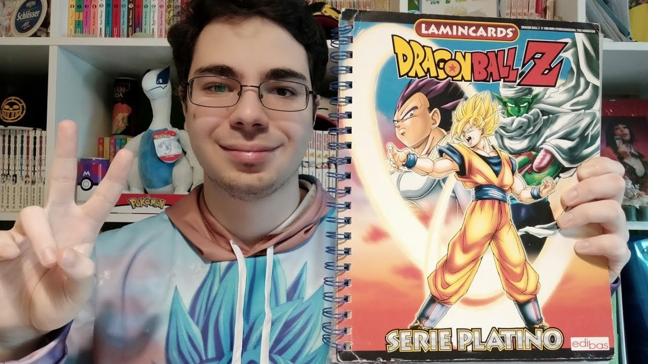 Lamincards Dragon Ball Z Serie Platino Completa + Zaino Dragon Ball Z SJ