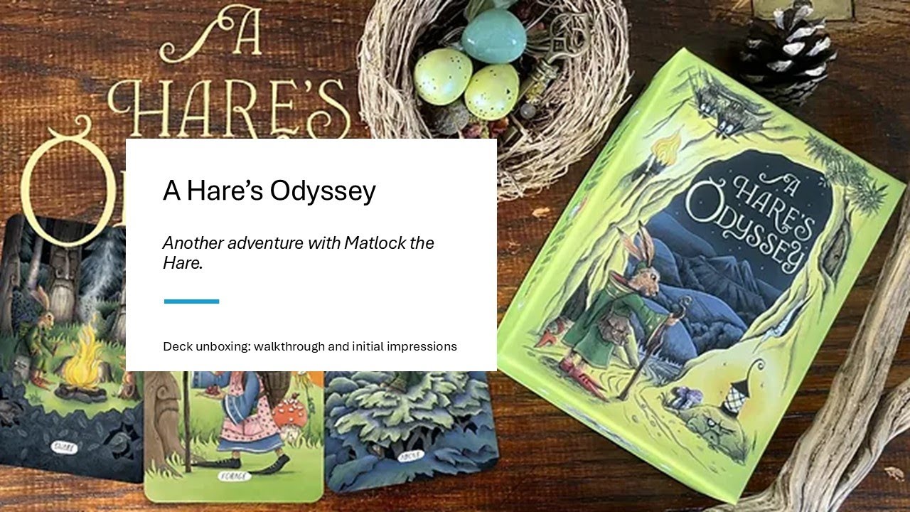 A Hare's Odyssey - Deck unboxing, walkthrough & first impressions