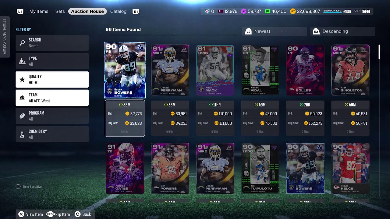 10pM MaDDeN 26 PsNTournament!!! Debut of Superbowl MvP 99 card!!
