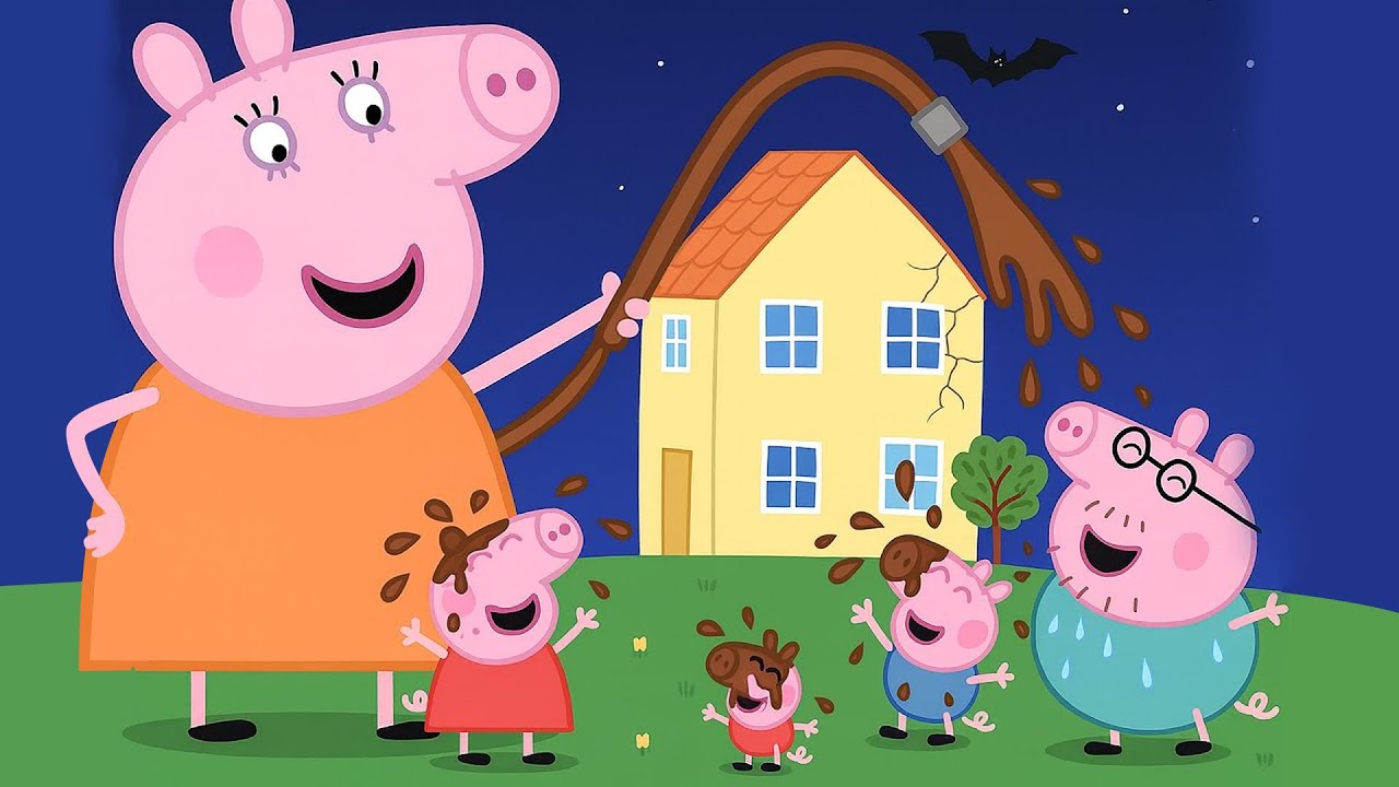 Peppa Pig – Adventure in the Dinosaur Tunnel 🦖🌋 | Peppa Pig Funny Animation