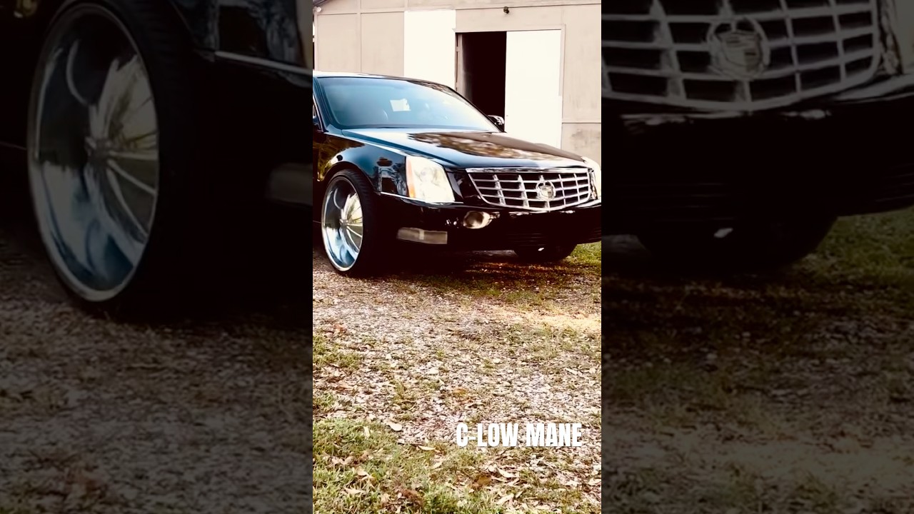 C-LOW MANE - Cadillac DTS on #24s #dts   #bigwheels  #CarLovers #Florida #Shorts #youtubeshorts   ￼￼