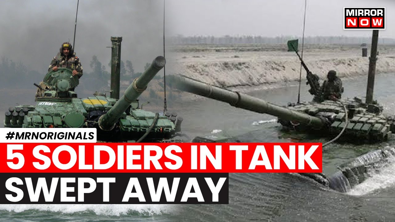 Ladakh Tank Accident | Tank Swept Away While Crossing River, 5 Army Soldiers Dead | Ladakh News