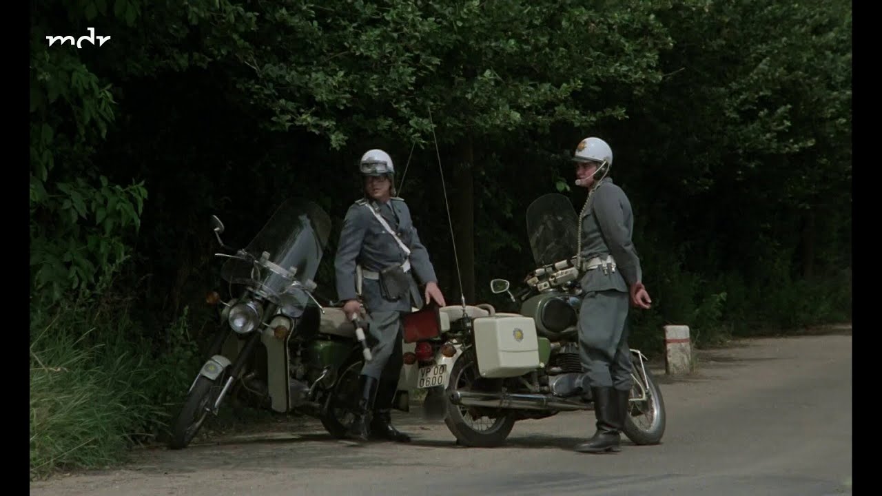 MZ TS 250/0 Volkspolizei/Kradstreife im Dienst