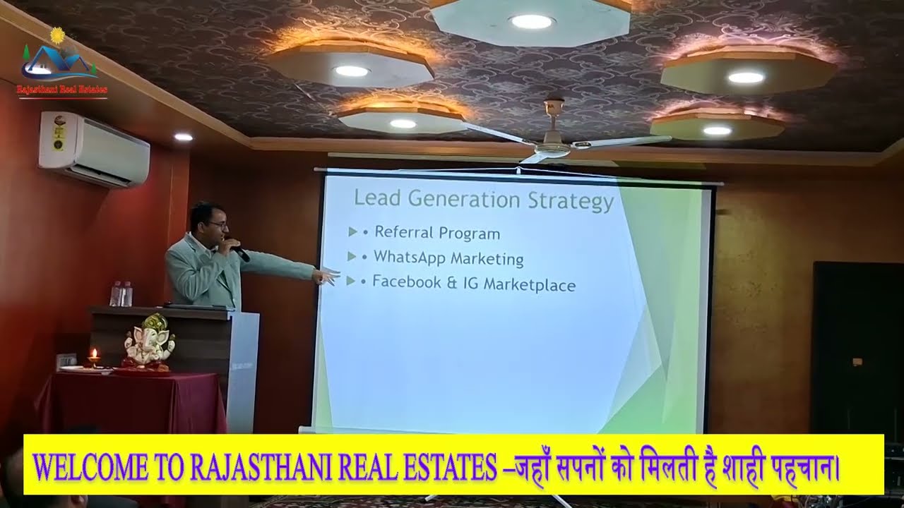 Rajasthani Real Estates {Goal achievement plan } Explained by Director Narreendra Sharma Ji