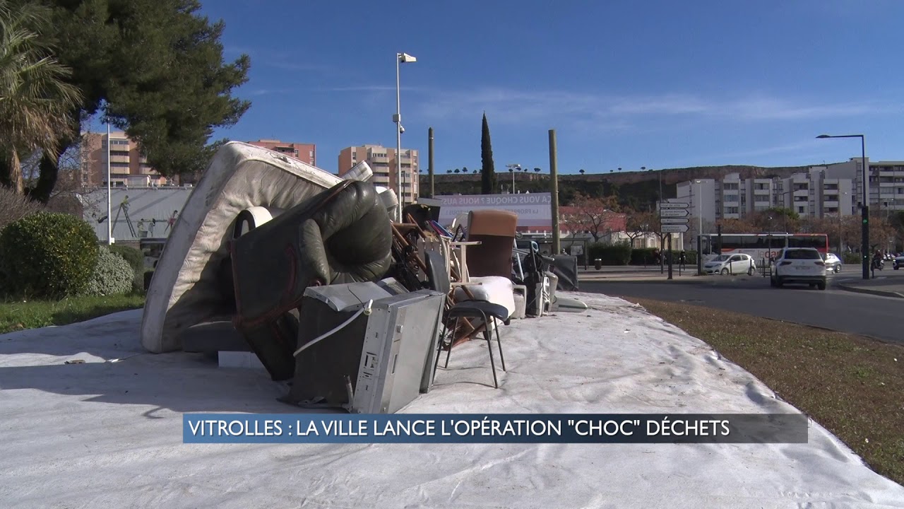 Vitrolles : Lancement de l’opération « choc » déchets