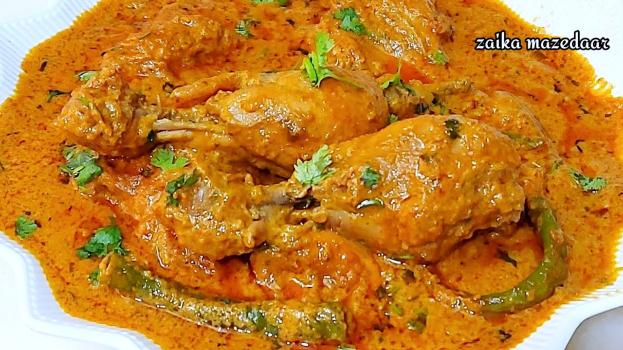 Easy & Tasty Chicken Lababdar Recipe | Murgh Lababdar | चिकन लबाबदार रेस्पी | Mughlai Recipe
