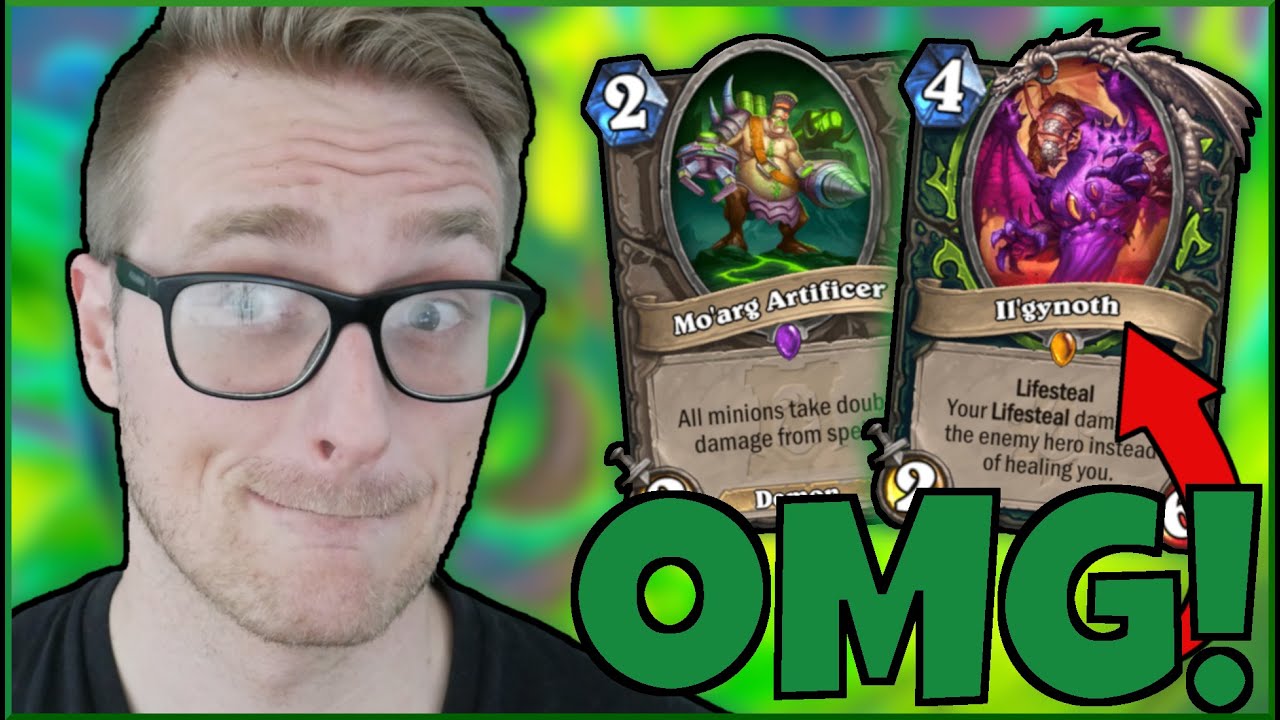 IL'GYNOTH OP? DESTROY OPPONENTS with LIFESTEAL OTK Demon Hunter | Darkmoon Faire | Wild Hearthstone