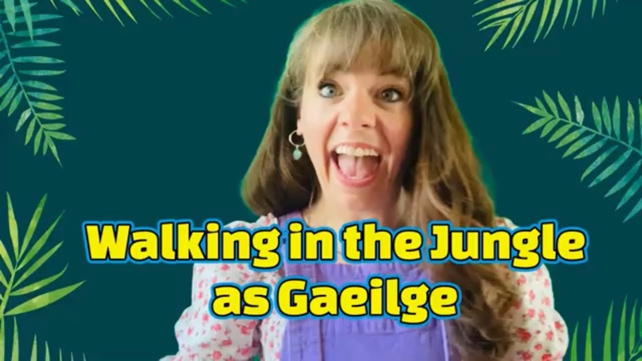 Walking in the Jungle | Irish | Super Simple | Toddler Learning | Music