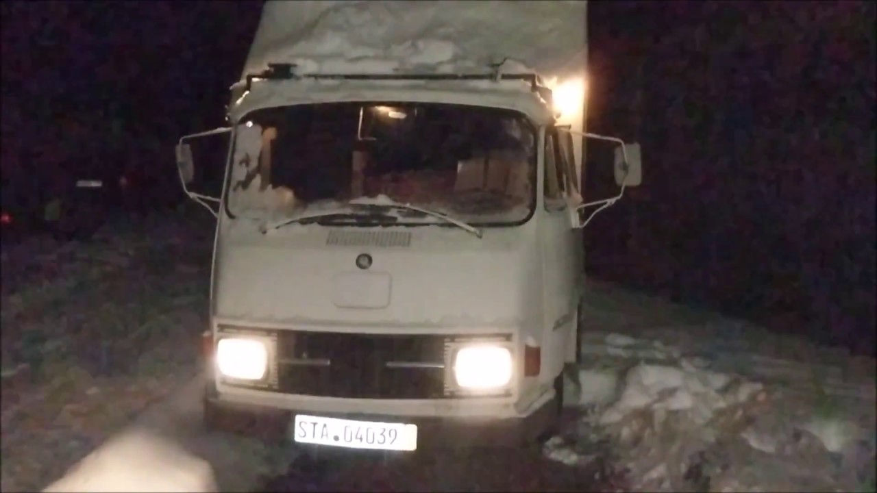 2 minutes SOUND of a Hanomag-Mercedes L 306 D OM 615/616 2.4L 70PS Diesel
