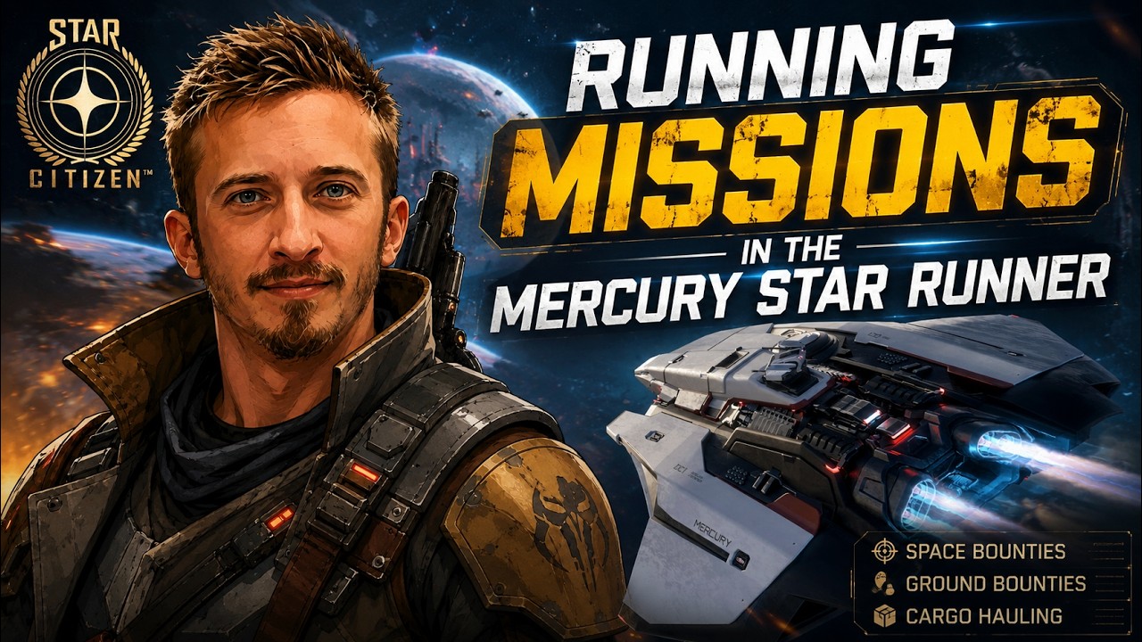 Миссия &laquo;Бег на Меркурии&raquo; в игре Star Citizen
